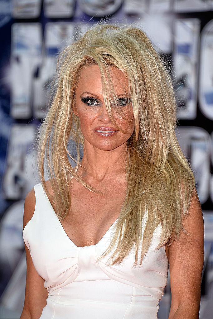 MONTE-CARLO, MONACO - MAY 27: Actress Pamela Anderson arrives at the World Music Awards at Sporting Monte-Carlo on May 27, 2014 in Monte-Carlo, Monaco. (Photo by Pascal Le Segretain/Getty Images)
